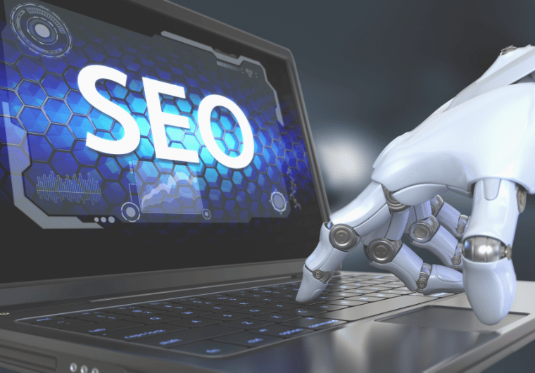 AI in SEO – The Dos and Don’ts | Robot using computer | Netvolution